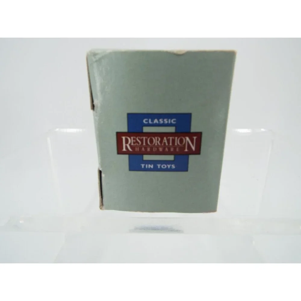 Restoration Hardware Classic Tin Toys 1947 Woody Car Ornament with Box